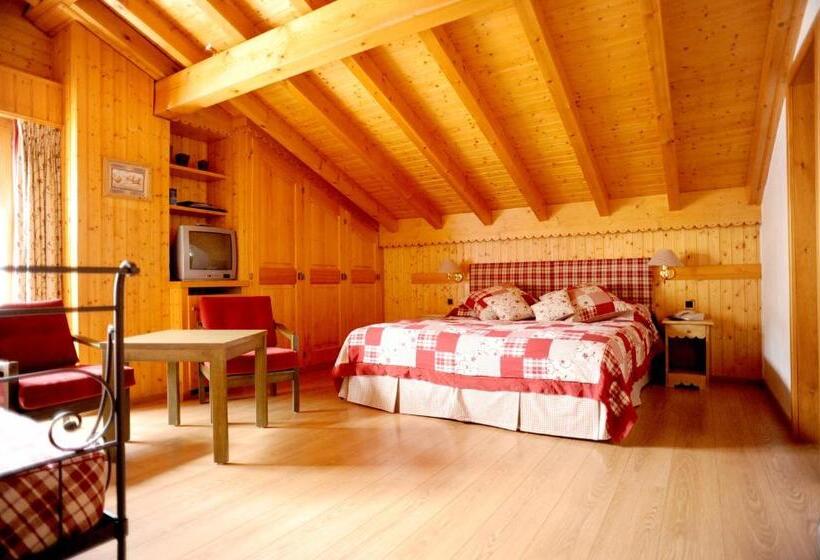 バルコニー付きスタンダードルーム, Le Chalet De Flore