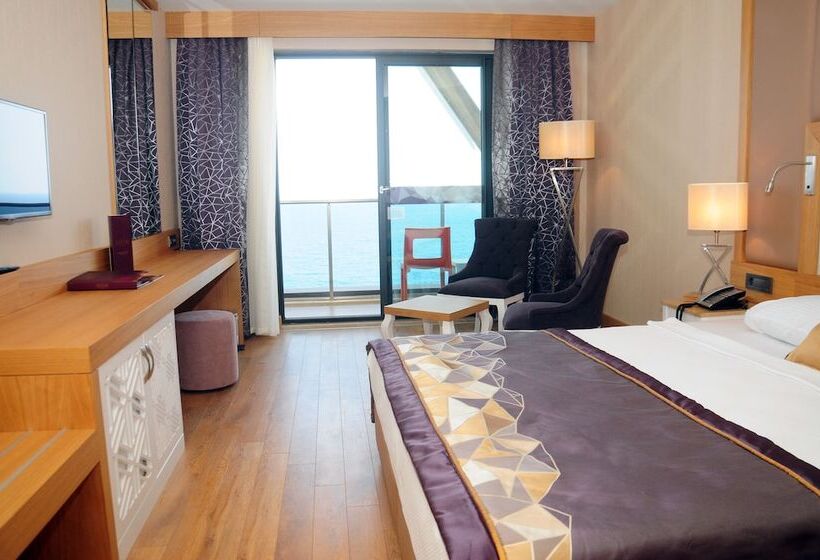اتاق استاندارد یک نفره با چشم‌انداز دریا, Mary Hotels Alanya