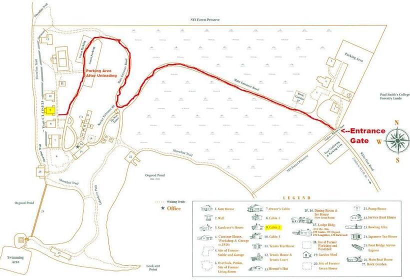 اتاق استاندارد چهار تخته, White Pine Camp