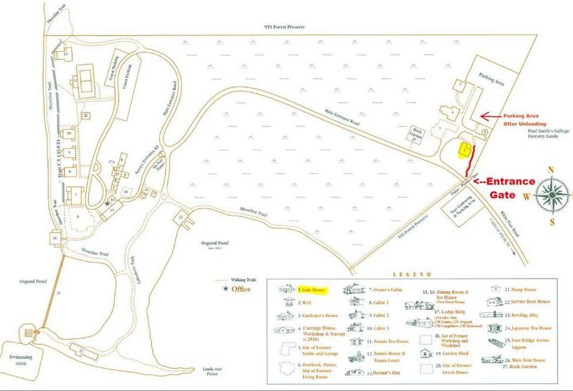 کابین, White Pine Camp