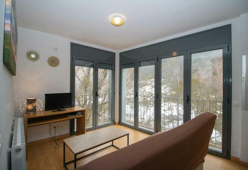 Huoneisto 1 Makuuhuone, Apartamentos Canillo 3000