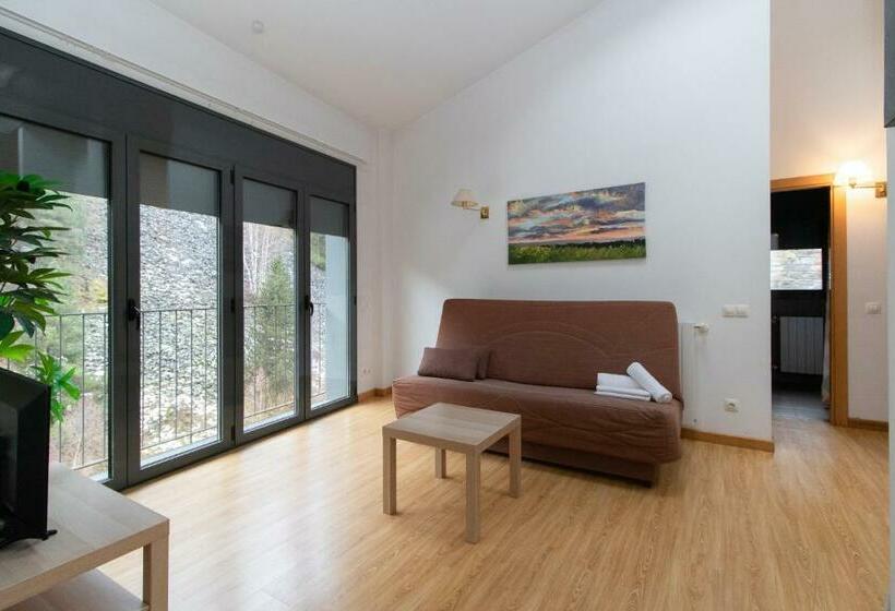 Huoneisto 1 Makuuhuone, Apartamentos Canillo 3000