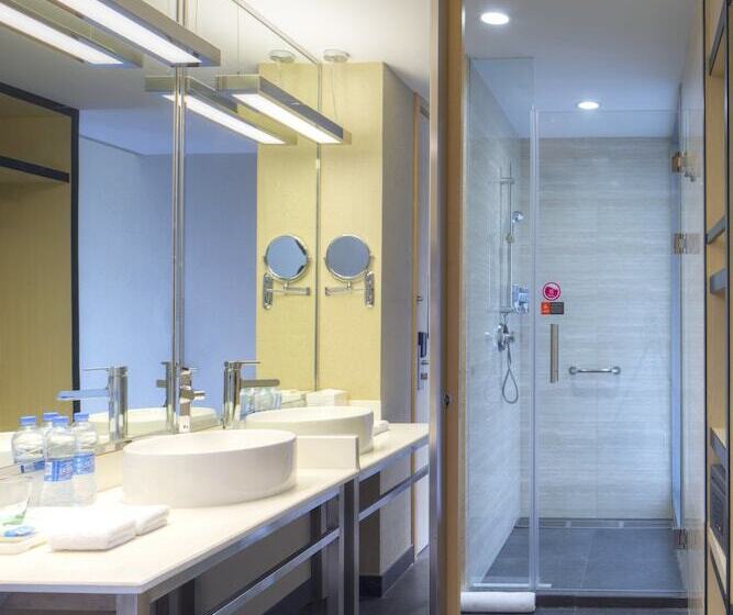 اتاق استاندارد با 2 تخت دوبل, Aloft Yancheng