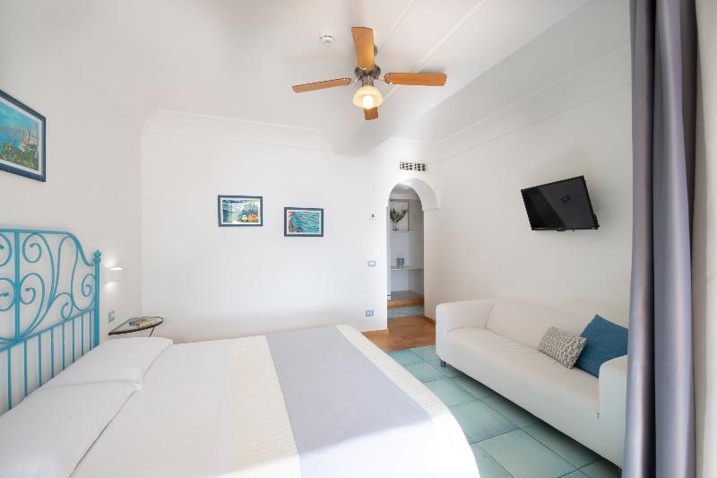 اتاق لوکس با چشم‌انداز دریا, Maresca Hotel Praiano