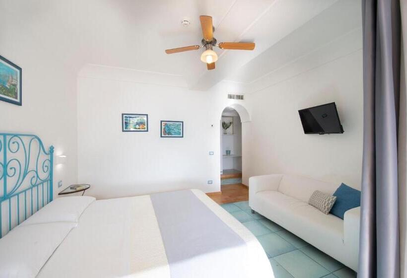 اتاق لوکس با چشم‌انداز دریا, Maresca Hotel Praiano