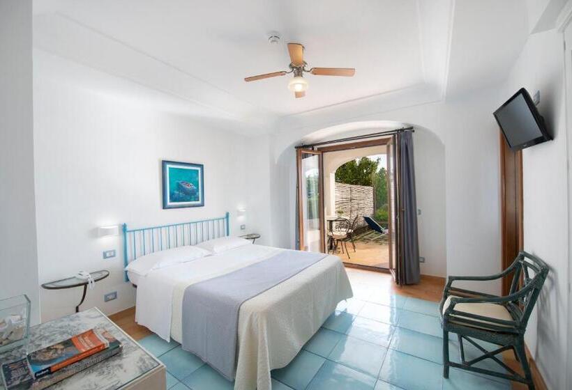 اتاق لوکس با چشم‌انداز دریا, Maresca Hotel Praiano