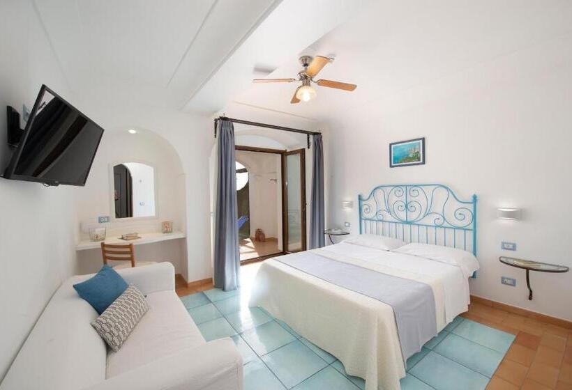 اتاق لوکس با چشم‌انداز دریا, Maresca Hotel Praiano