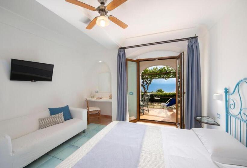 اتاق لوکس با چشم‌انداز دریا, Maresca Hotel Praiano