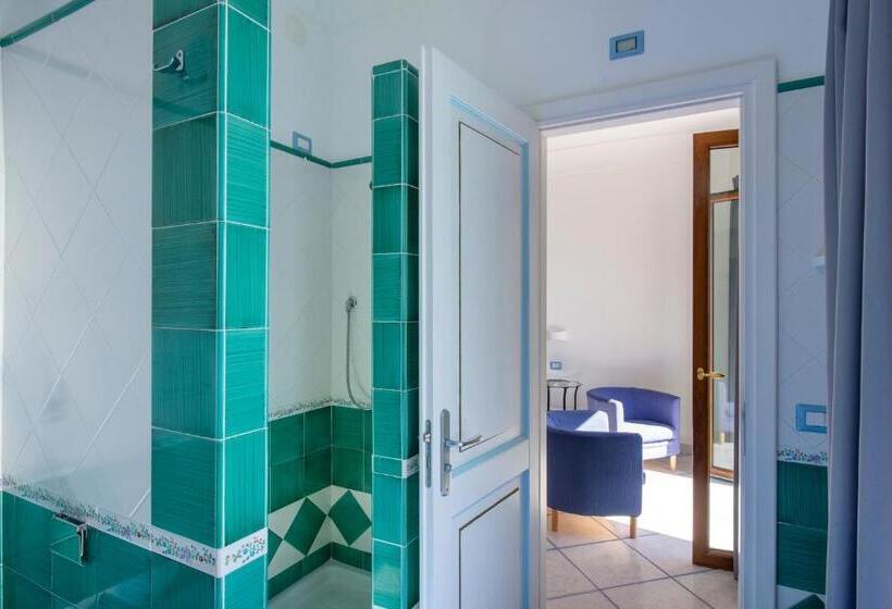 اتاق استاندارد با چشم‌انداز دریا, Maresca Hotel Praiano