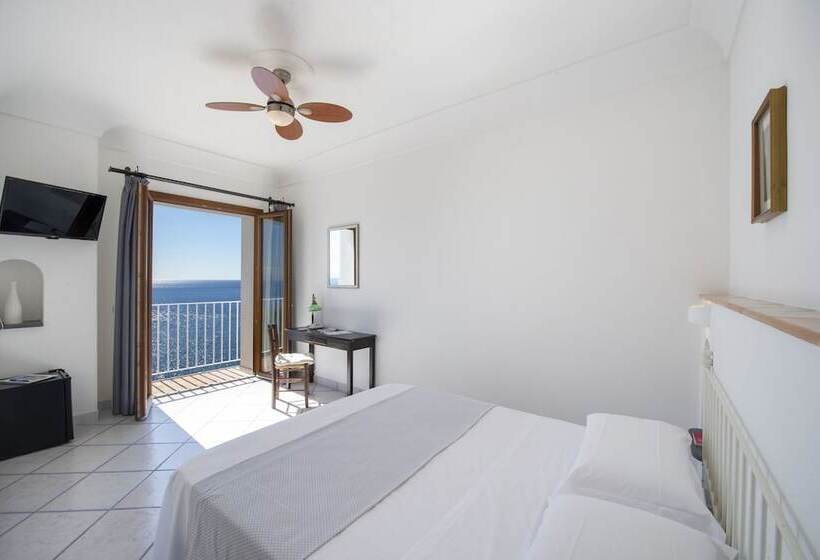 اتاق استاندارد با چشم‌انداز دریا, Maresca Hotel Praiano