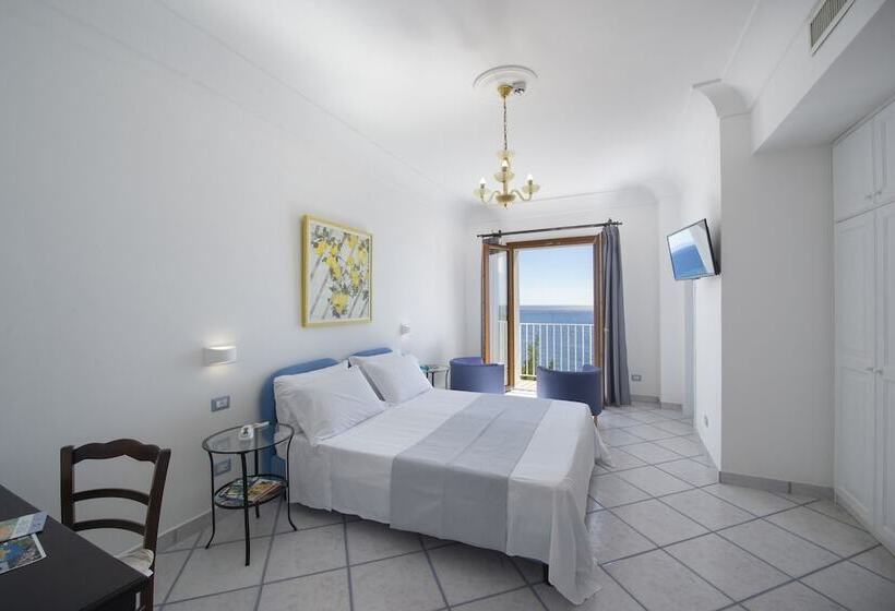 اتاق استاندارد با چشم‌انداز دریا, Maresca Hotel Praiano