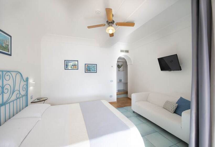 اتاق لوکس با چشم‌انداز دریا, Maresca Hotel Praiano