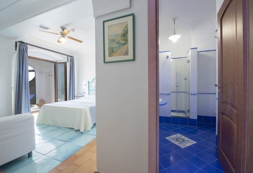 اتاق لوکس با چشم‌انداز دریا, Maresca Hotel Praiano