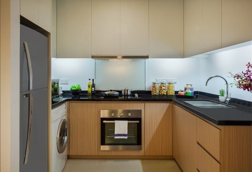 آپارتمان اجرایی 1 خوابه, Somerset Central Td Hai Phong City