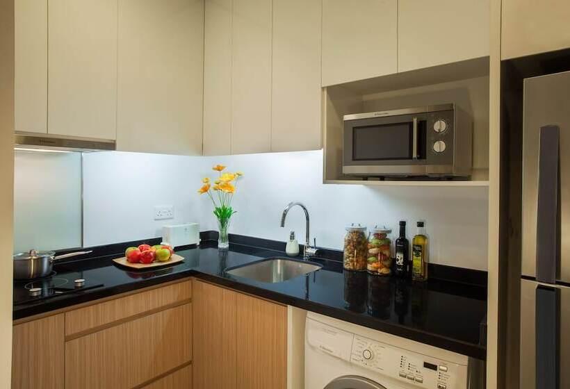 آپارتمان اجرایی 1 خوابه, Somerset Central Td Hai Phong City