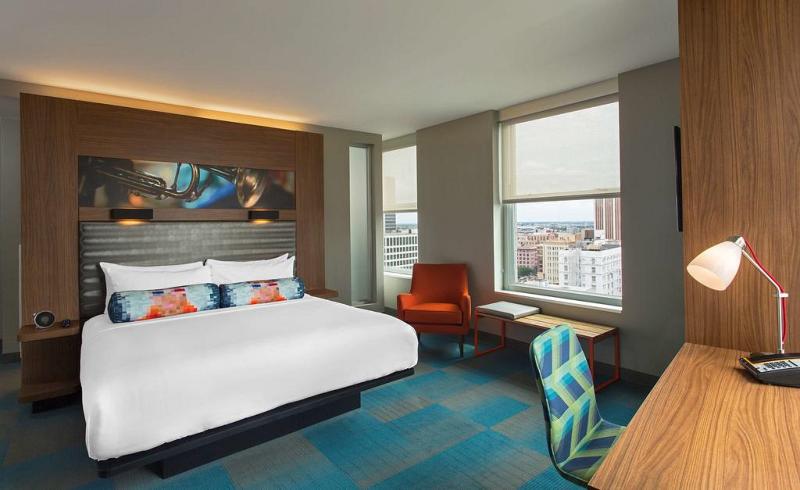 اتاق استاندارد با تخت بزرگ, Aloft New Orleans Downtown