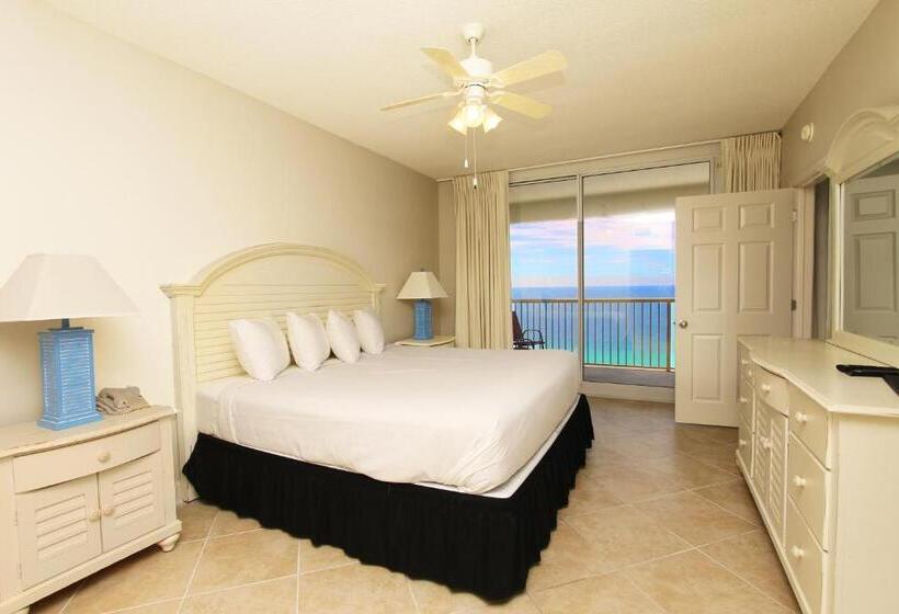 Quarto Deluxe Vista Mar com Sacada, Majestic Beach Resort, Panama City Beach, Fl