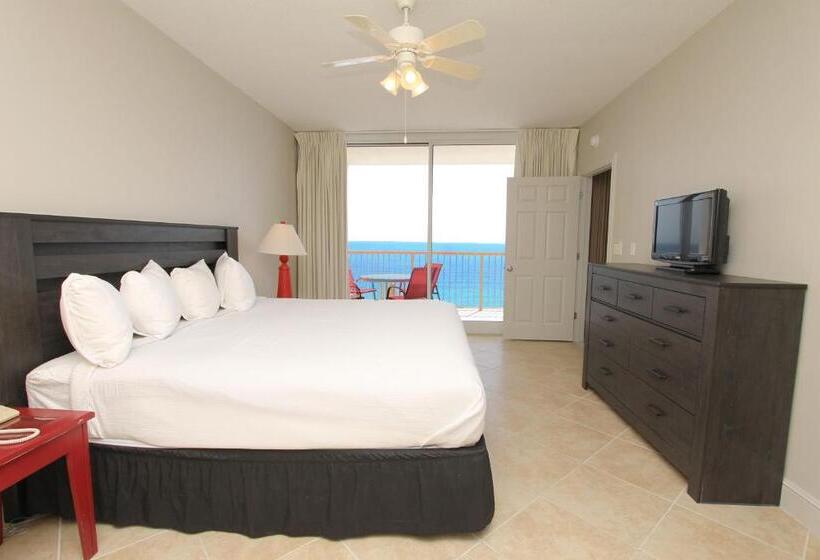 Quarto Deluxe Cama King, Majestic Beach Resort, Panama City Beach, Fl