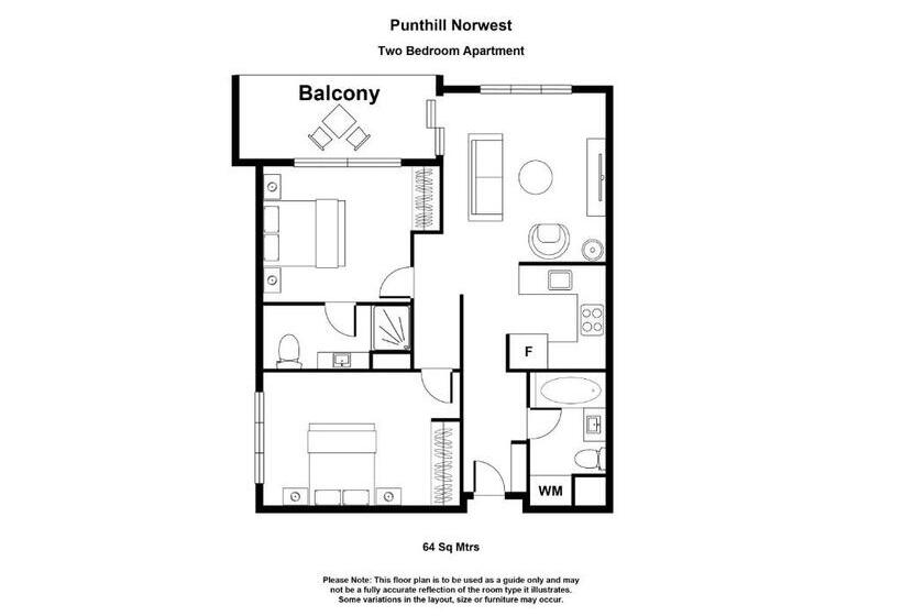 2 Bedroom Apartment, Punthill Norwest