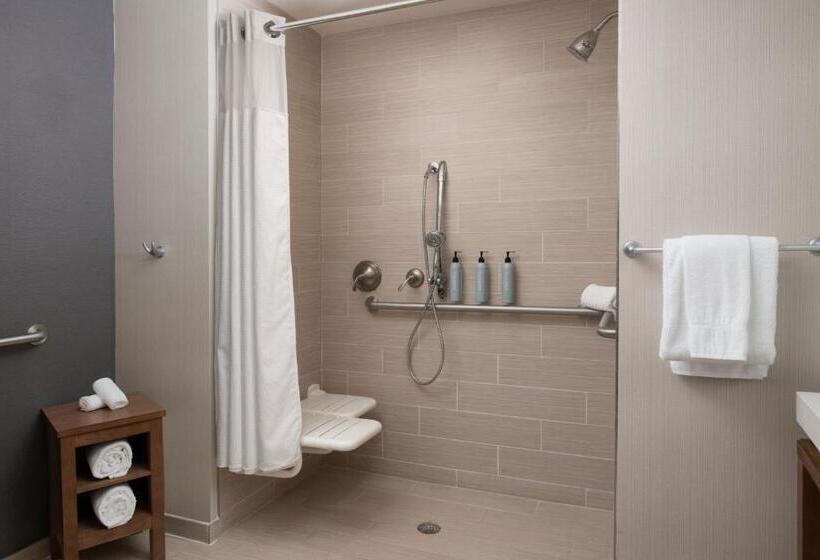 اتاق استاندارد با تخت بزرگ برای معلولان, Courtyard By Marriott Lubbock Downtown/university Area