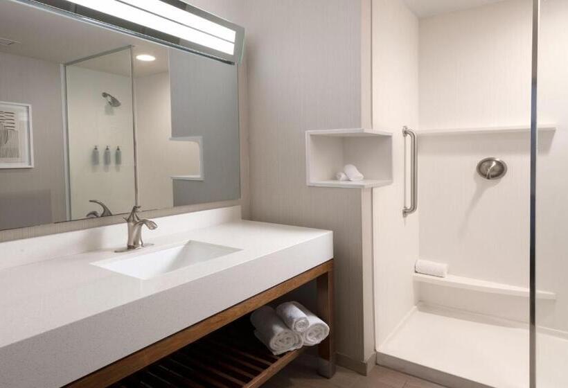 اتاق استاندارد با تخت بزرگ برای معلولان, Courtyard By Marriott Lubbock Downtown/university Area
