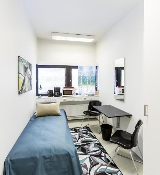اتاق استاندارد یک تخته با سرویس بهداشتی مشترک, Forenom Hostel Vantaa Airport
