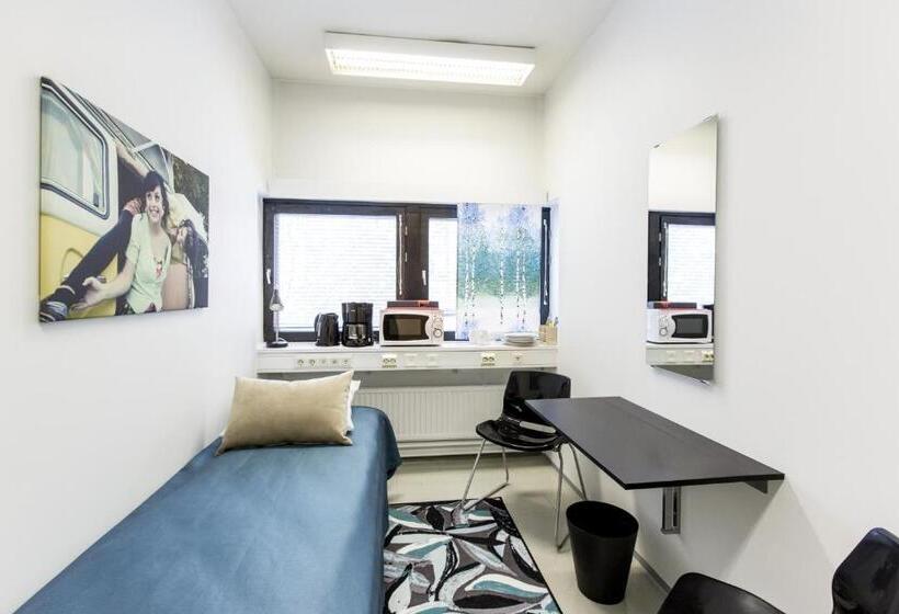 اتاق استاندارد یک تخته با سرویس بهداشتی مشترک, Forenom Hostel Vantaa Airport