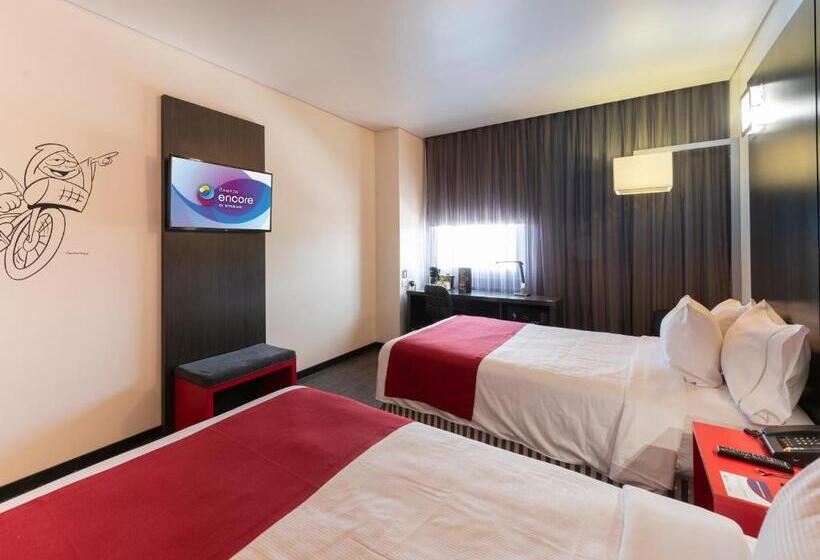 اتاق استاندارد با 2 تخت دوبل, Ramada Encore By Wyndham Queretaro