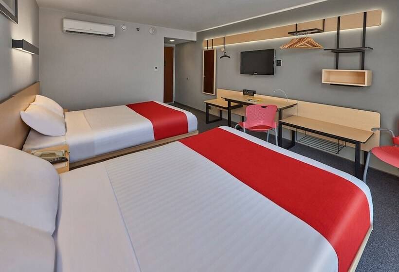 اتاق استاندارد با 2 تخت دوبل, City Express By Marriott Tehuacan