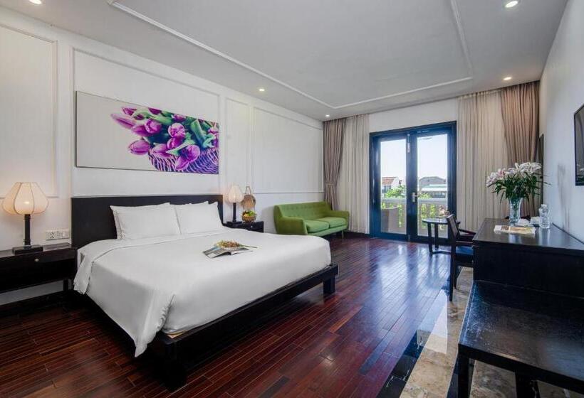 Deluxe room with river view, Thanh Binh Riverside