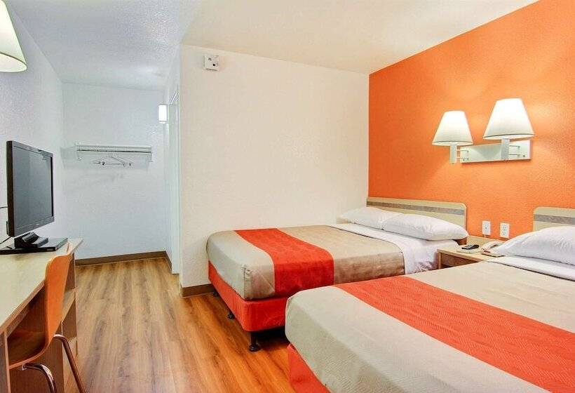 اتاق استاندارد با 2 تخت دوبل, Motel 6 Kingsville, Tx