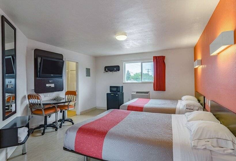 اتاق استاندارد با 2 تخت دوبل, Motel 6 Riverton Wy