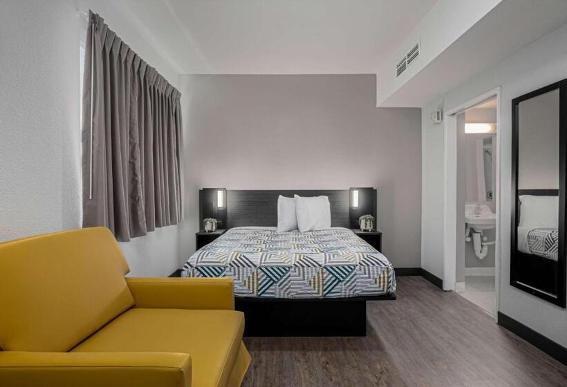 اتاق استاندارد برای معلولان, Motel 6 San Diego, Ca   Downtown