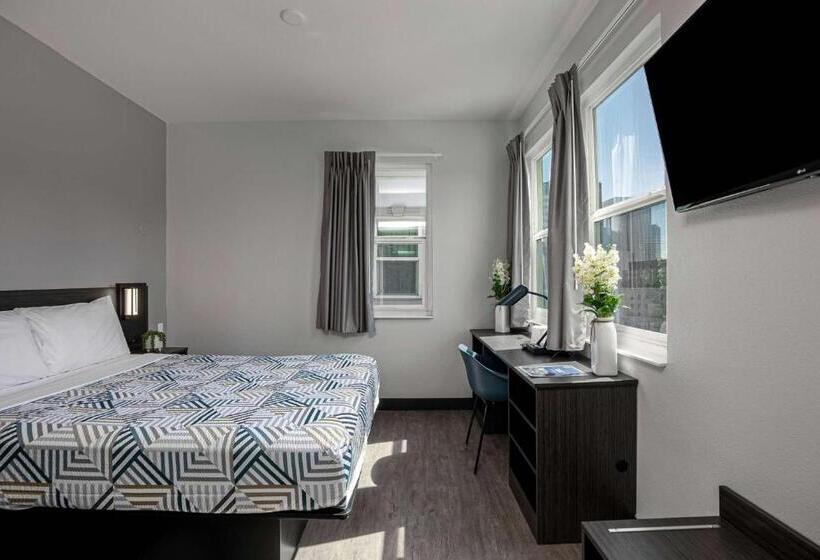 اتاق استاندارد برای معلولان, Motel 6 San Diego, Ca   Downtown