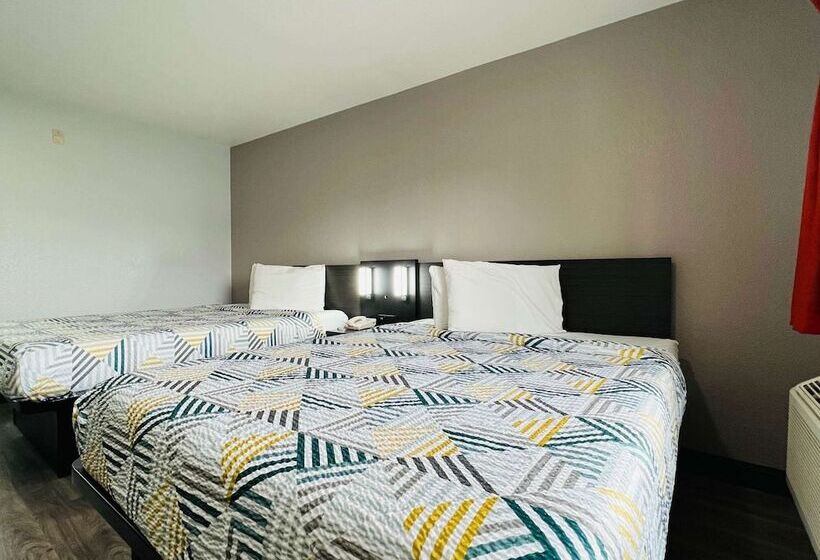 اتاق استاندارد با 2 تخت دوبل, Motel 6la Mesa, Ca  San Diego