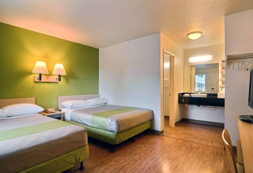 اتاق استاندارد با 2 تخت دوبل, Motel 6tumwater, Wa  Olympia