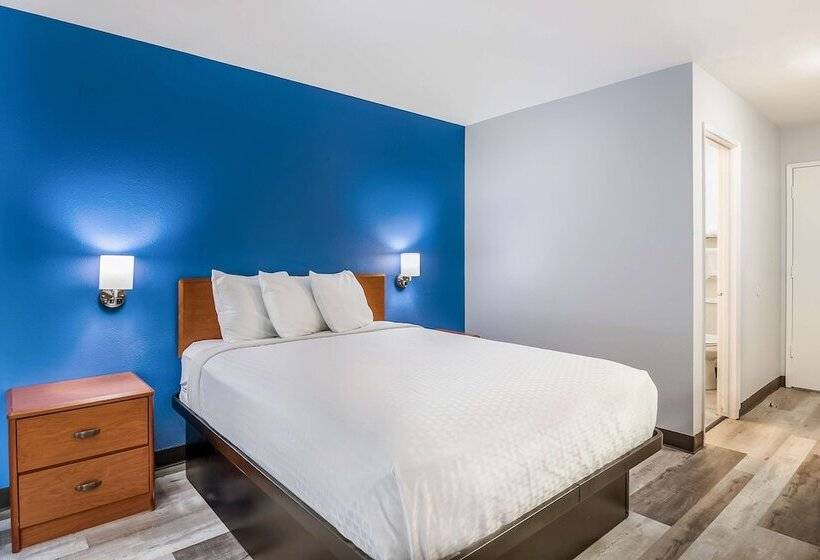 اتاق استاندارد با تخت دوبل, Americas Best Value Inn East Peoria