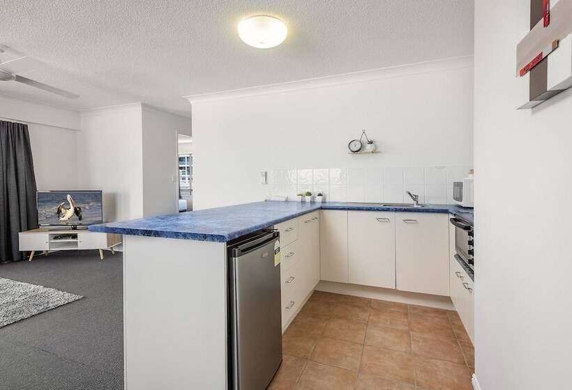 آپارتمان 1 خوابه با چشم‌انداز دریا, Belaire Place Motel Apartments