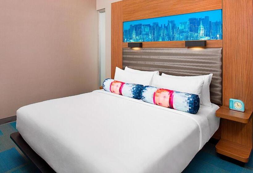 身障者適用キングサイズベッドルーム, Aloft Beachwood
