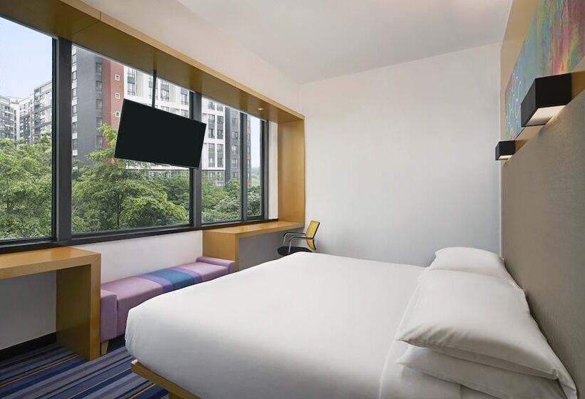 اتاق استاندارد با تخت دوبل, Aloft Guangzhou University Park