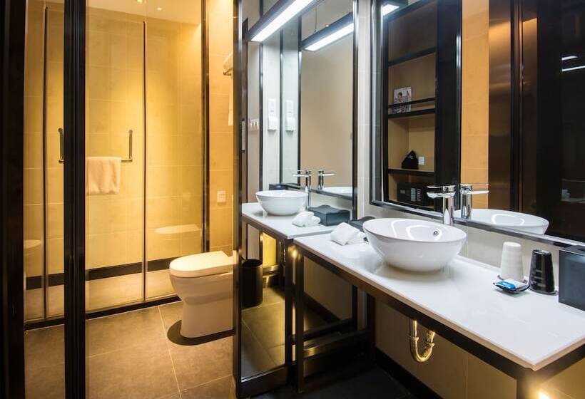اتاق استاندارد با 2 تخت دوبل, Aloft Guangzhou University Park