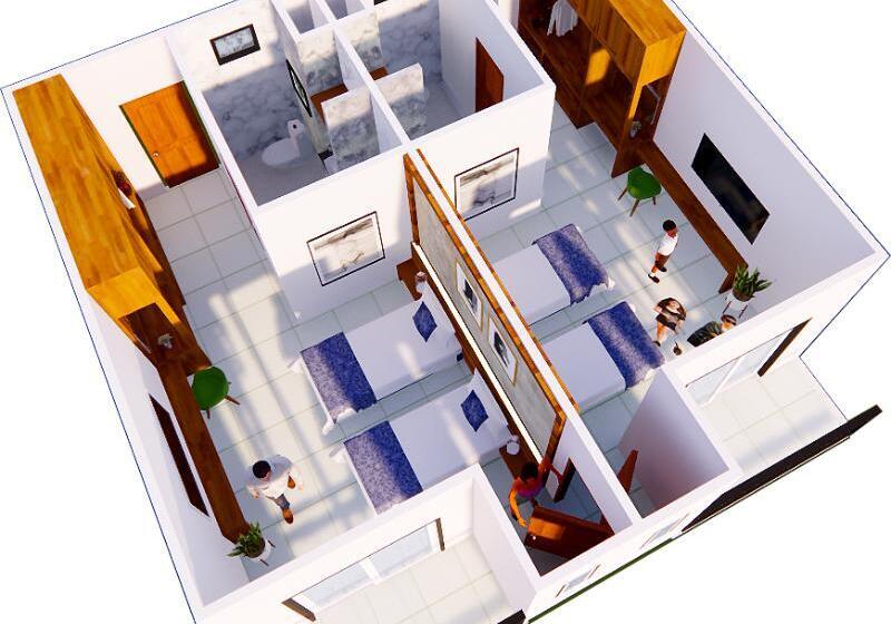 اتاق استاندارد, Kaw Kwang Beach Resort
