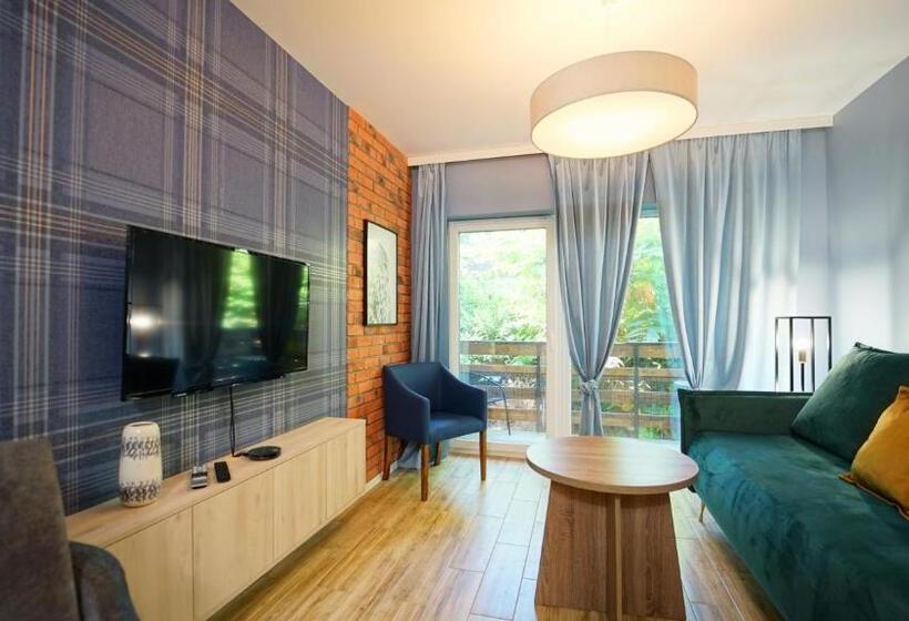 آپارتمان 1 خوابه با بالکن, Apartamenty Everysky   Słowackiego 5a B