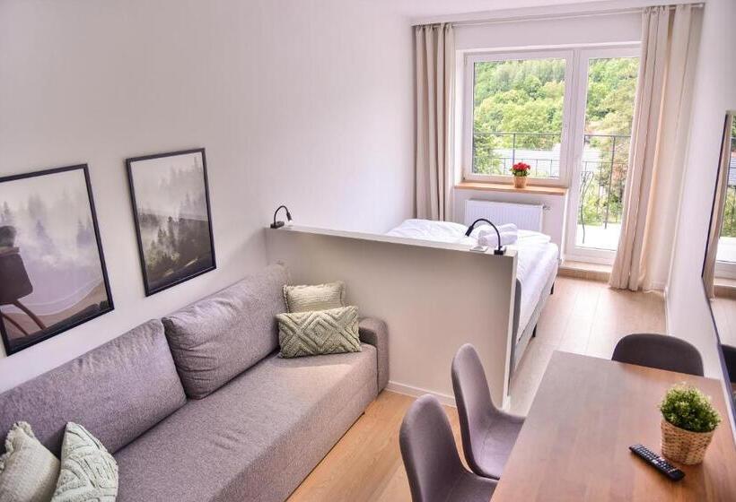 استودیو استاندارد با بالکن, Apartamenty Turystyczna 25