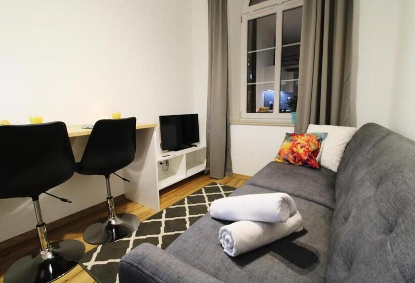 آپارتمان 1 خوابه, Aparthotel Tectum Tectumapartments