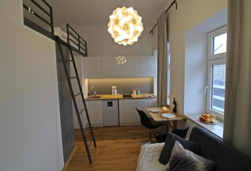 آپارتمان 1 خوابه, Aparthotel Tectum Tectumapartments