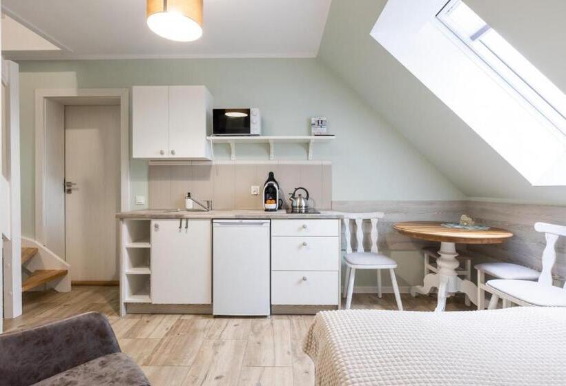 آپارتمان 1 خوابه, Apartementy   Weranda   Z Ogrodem W Centrum