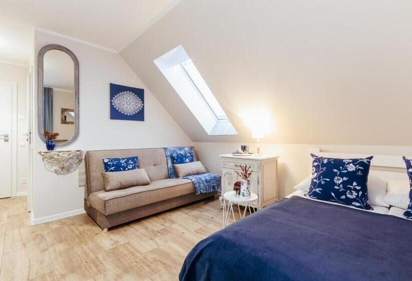 آپارتمان 1 خوابه با چشم‌انداز باغ, Apartementy   Weranda   Z Ogrodem W Centrum