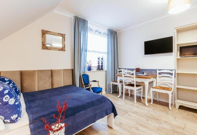 آپارتمان 1 خوابه با چشم‌انداز باغ, Apartementy   Weranda   Z Ogrodem W Centrum