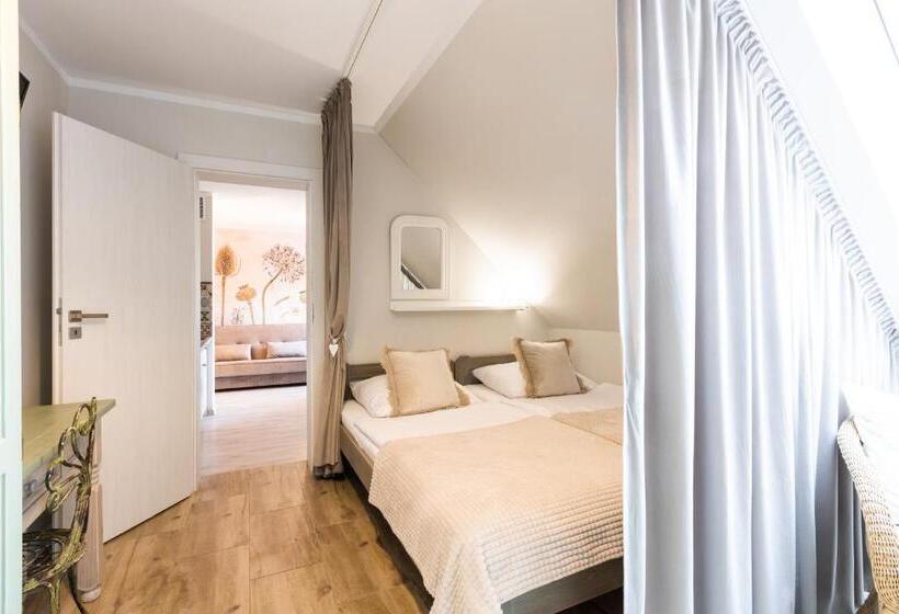 سوئیت 2 خوابه, Apartementy   Weranda   Z Ogrodem W Centrum